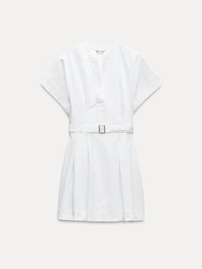 Belted Short Dress ZW Collection